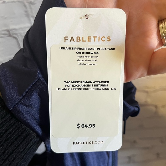 Fabletics Training Bra Cropped Top - Picture 11 of 11